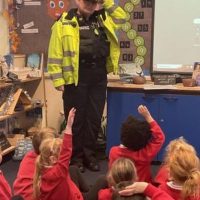 Police Visit to Reception