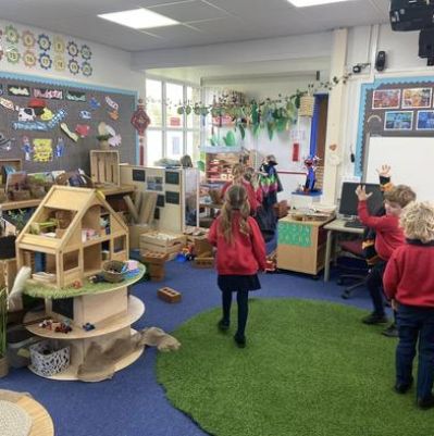 Learning through play in EYFS!